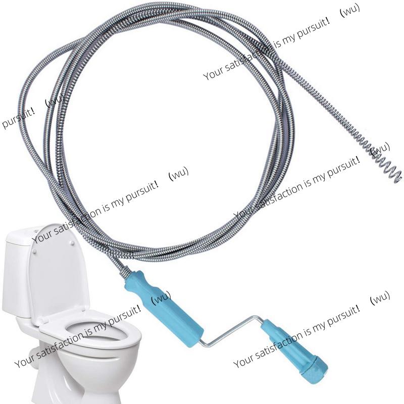 Drain Snake Flexible - Pembersih Saluran Pembuangan, Spiral Logam Fleksibel,