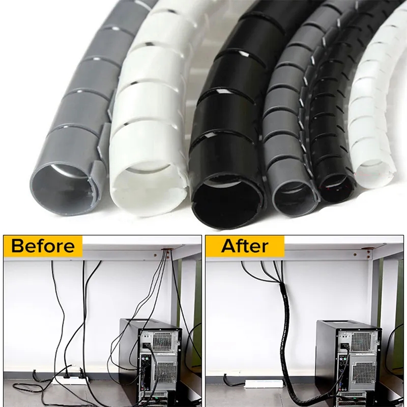 Klip Organizer kabel Spiral fl - Plastic Pipe Clip ulasan dan harga