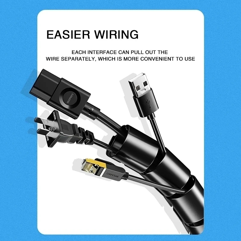 Klip Organizer kabel Spiral fl - Plastic Pipe Clip ulasan dan harga