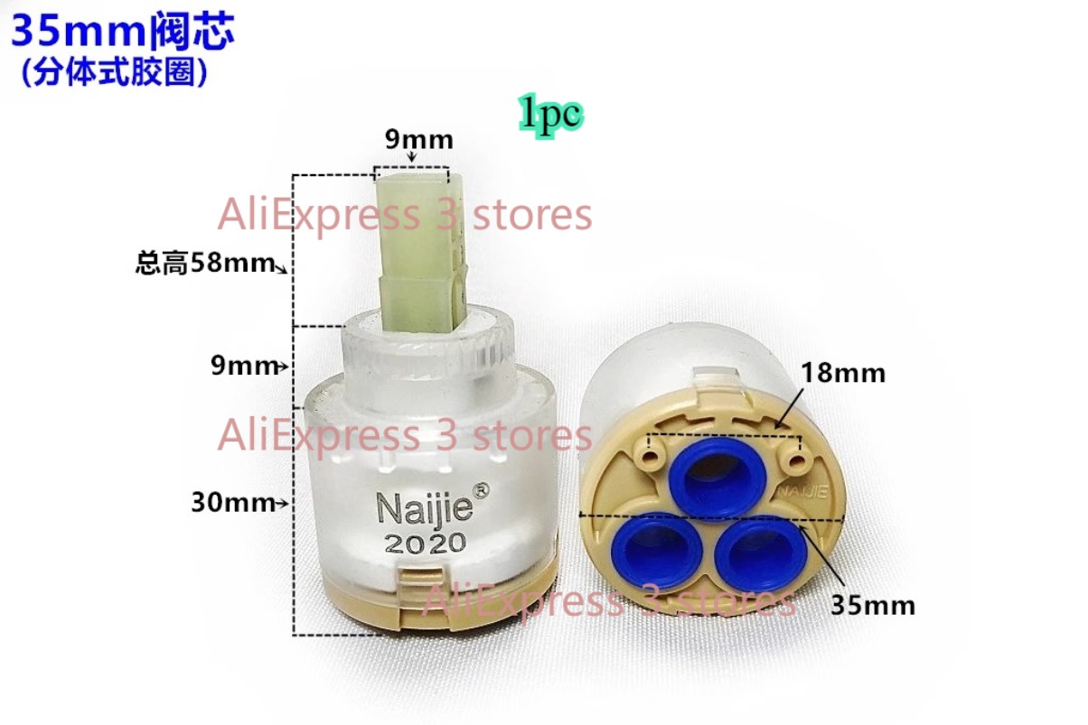 1 Buah 28Mm/35Mm/40Mm Keran Mi - Basin Mixer Cartridge ulasan dan harga