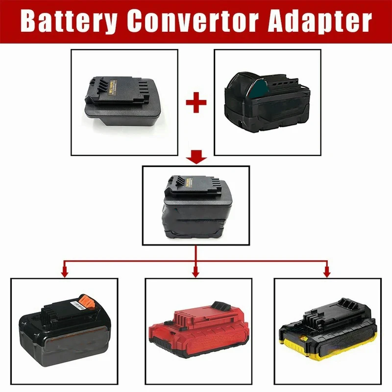 Adaptor baterai MIL18BPS untuk - Black+Decker Tool 20V Max ulasan dan harga
