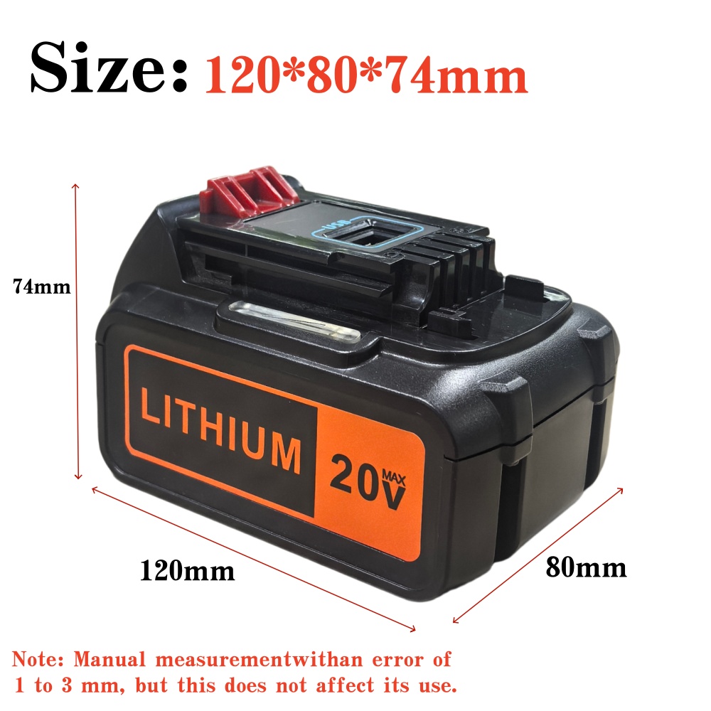 Baterai Pengganti Kapasitas Ti - Black+Decker Tool 20V Max ulasan dan harga