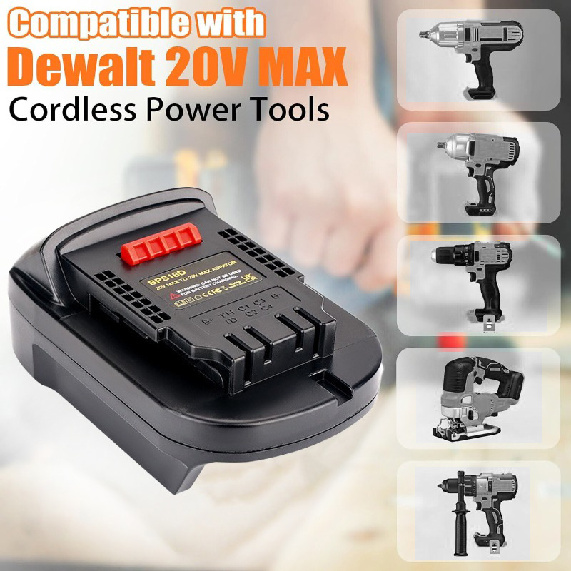 Adaptor HAKSINKY BPS18D untuk  - Black+Decker Tool 20V Max ulasan dan harga